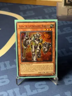 Yu-Gi-Oh! Alpha the Electromagnet Warrior [SDMY-EN001] Super Rare 1st Ed NM - Image 1