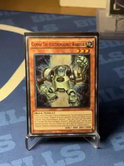 Yu-Gi-Oh Gamma the Electromagnet Warrior SDMY-EN003 Super Rare 1st Edition - Image 1