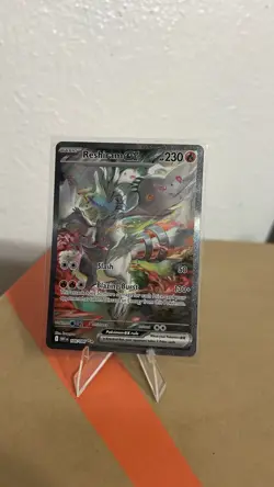 Pokemon TCG Reshiram EX 166/086 English Sir White Flare Mint Card - Image 1