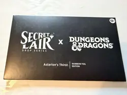 MTG Secret Lair x Dungeons & Dragons: Astarion’s Thirst Rainbow Foil Edition - Image 1