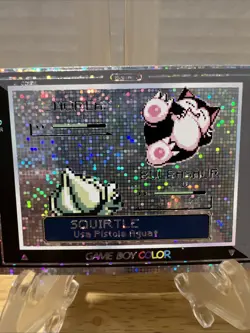 BULBASAUR SQUIRTLE VS SNORLAX ERROR - GAMEBOY COLOR - POKEMON CARDS - Image 2