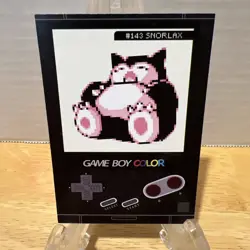 BULBASAUR SQUIRTLE VS SNORLAX ERROR - GAMEBOY COLOR - POKEMON CARDS - Image 5