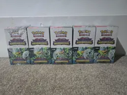 Twilight Masquerade Half Booster Box - x5 - Pokemon TCG - New & Sealed - Image 1