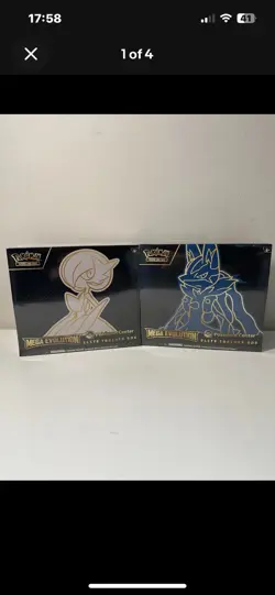Pokemon TCG: Mega Evolutions Pokemon Center ETB Lucario + Gardevoir - IN HAND✅ - Image 1