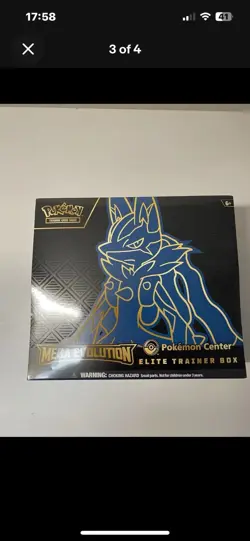 Pokemon TCG: Mega Evolutions Pokemon Center ETB Lucario + Gardevoir - IN HAND✅ - Image 4