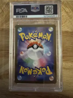 Pokemon TCG Vaporeon EX 031/187 RR SV8a Terastal Festival Japanese PSA 10 - Image 2