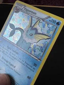 Vaporeon BW89 Holo Promo Black & White BW Pokemon - Spanish - LP - Image 2