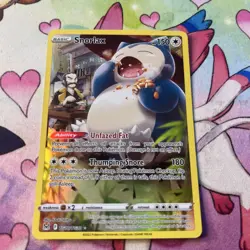 Pokemon TCG Snorlax TG10/TG30 Lost Origin Trainer Gallery Near Mint - Image 2