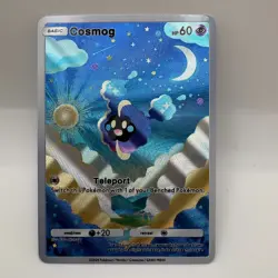 Cosmog Pokemon TCG Pocket Holo Illustration Rare Textured Custom - Image 1