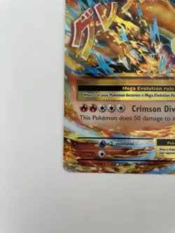NM Pokemon TCG Mega Charizard EX Evolutions 13/108 Holo Rare EX - Image 5