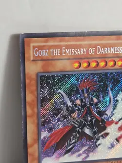 Yu-Gi-Oh! RARE Gorz the Emissary of Darkness DLG1-EN000 Limited Edition - Image 3
