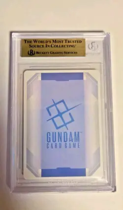 Wing Gundam - Edition Beta Gundam Card Game - ST02-001 - BGS 9.5 - Image 2