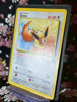 Eevee 11 Black Star JR Promo English Promo Rare Japanese Pokemon Card [Excellent - Image 2