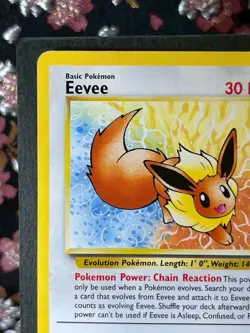 Eevee 11 Black Star JR Promo English Promo Rare Japanese Pokemon Card [Excellent - Image 3