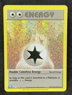 POKEMON DOUBLE COLORLESS ENERGY CLB 032/034 HOLO CARD GAME CLASSIC COLLEC NM ENG - Image 1
