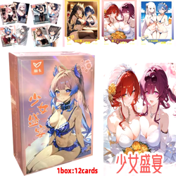 Girls Feast Goddess Spicy Booster Box Waifu Trading Card's Anime TCG CCG NEW - Image 1