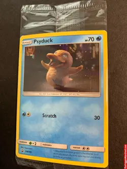 Psyduck Foil Holo Pokemon Promo Card Detective Pikachu Target Exclusive SM199 - Image 1