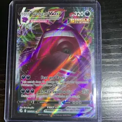 Pokemon TCG Gengar VMAX 157/264 Swsh08: Fusion Strike Holo Card Mint Condition - Image 1