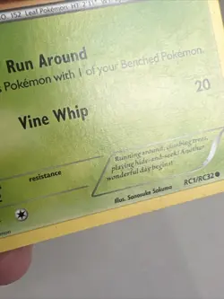 MP+ Chikorita RC1/RC32 Generations: Radiant Collection AUTHENTIC Pokemon Card - Image 4