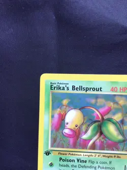 Pokemon Cards: Gym Heroes 1st Edition Common: Erika's Bellsprout 75/132 - Image 2