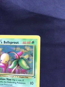 Pokemon Cards: Gym Heroes 1st Edition Common: Erika's Bellsprout 75/132 - Image 3