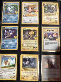 Vintage WOTC Pokemon TCG Binder Mixed Sets Job Lot Collection Holos 170+ Cards - Image 2