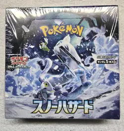 Pokemon Card Game Scarlet and Violet Expansion Pack Snow Hazard Box 4521329346229 - Image 1