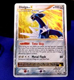 Pokemon Dialga LV. X Card 105/106 NRMT-MT DP Great Encounters FOIL SPARKLE - Image 1