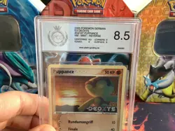 Pokemon Karte Card Puppance Ex Deoxys Reverse Holo Stamp Deutsch PGS PSA 8.5 NM+ - Image 2