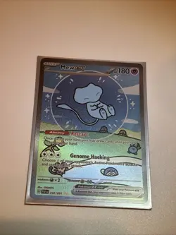Pokemon TCG Bubble Mew EX Paldean Fates Special Illustration Rare Card 232/091 - Image 1