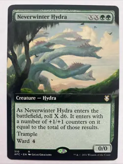 Magic The Gathering MTG - Neverwinter Hydra (Extended Art) - AFR NM - Image 1