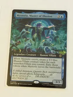 Mysterio, Master of Illusion Extended Art Marvel's Spider-Man Foil 253 - Image 1