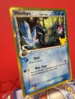 Mimikyu Delta Species SWSH136 Black Star Promo Pokemon Card Holo NM+ - Image 2