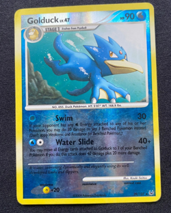 Pokemon Card Golduck 29/127 Reverse Holo Rare Platinum Base Set (HP) - Image 1