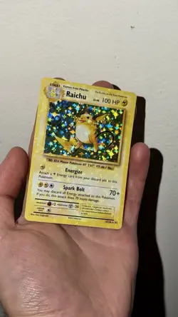 RAICHU HEAVY HOLO BLEED 36/108 Pokemon XY Evolutions 2016 NM/VLP - Image 5