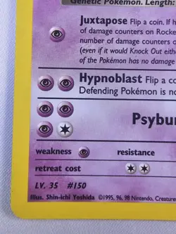 Rocket's Mewtwo 14/132 Gym Challenge Holo - Pokemon TCG - MP - Image 4