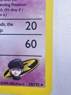 Rocket's Mewtwo 14/132 Gym Challenge Holo - Pokemon TCG - MP - Image 5