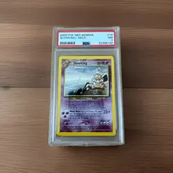 2000 POKEMON NEO GENESIS #14 SLOWKING-HOLO PSA 7 - Image 1