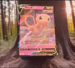 Mew V 60/159 Ultra Rare Holo Pokemon TCG Crown Zenith NM Pack Fresh - Image 1