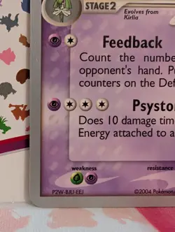 Pokemon TCG - Gardevoir EX 96/100 - World Championships 2004 - Kevin Nguyen - NM - Image 5