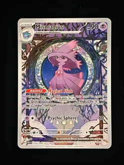 Mismagius 212/193 Pokemon Paldea Evolved (PAL) 2023 NM 🔥🔥🔥 - Image 1