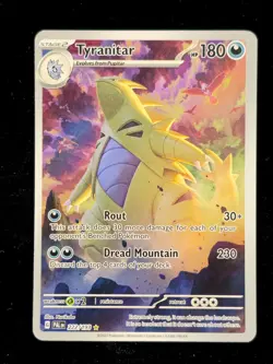 Tyranitar 222/193 Pokemon Paldea Evolved 2023 NM 🔥🔥🔥 - Image 1