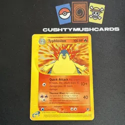 POKEMON TYPHLOSION NON HOLO EXPEDITION 64/165 - Image 1