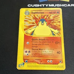 POKEMON TYPHLOSION NON HOLO EXPEDITION 64/165 - Image 2
