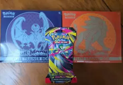 Pokemon Sun And Moon Both ETB artwork - Image 1
