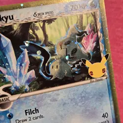 Pokemon Celebrations: Mimikyu Delta Species SWSH136 Holo Promo - NM - Image 2