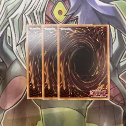NKRT-EN024 Dark Hole Platinum Rare x3 Excellent Condition Yugioh - Image 2