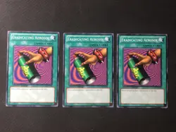 Eradicating Aerosol (3x) GLD4-EN034 - Common - Limited Edition NM Yugioh - Image 1