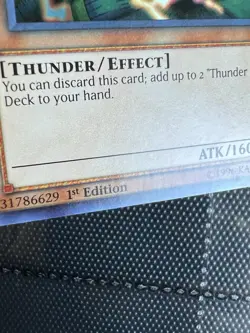 Thunder Dragon LCKC-EN067 1st Edition NM Ultra Rare✨🐉1 DAY SHIP! Yugioh! - Image 5