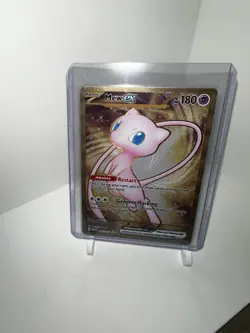 Pokemon TCG Mew EX Metal Gold NM 205/165 Scarlet & Violet 151 Promo Card - Image 1
